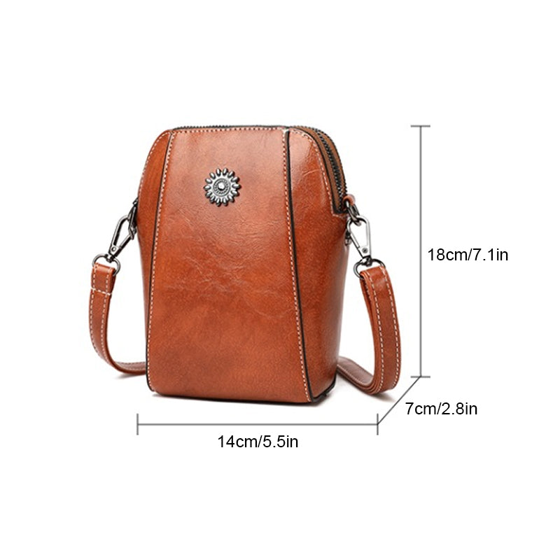 Wilma - Vintage Grace Leather Bag