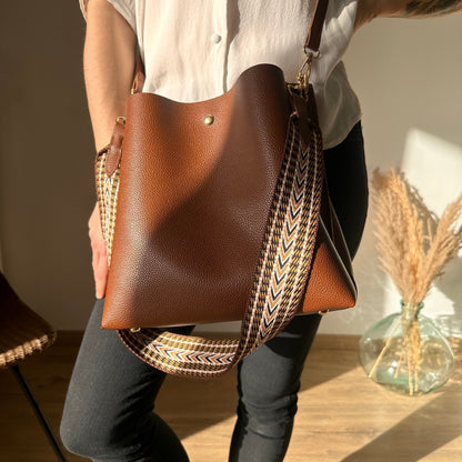 Monalise | Crossbody Bucket Bag