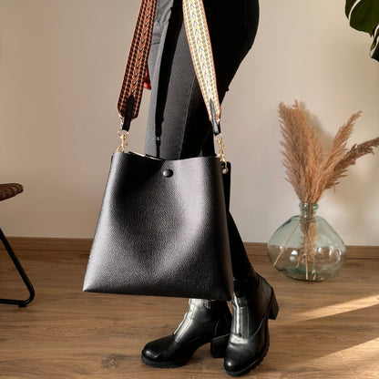 Monalise | Crossbody Bucket Bag