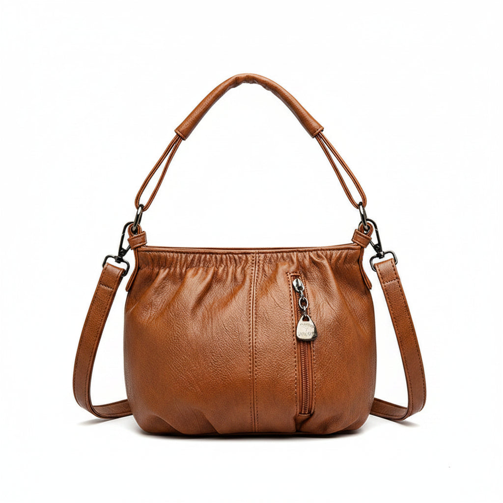 Louise - Vintage Charm Leather Shoulder Bag