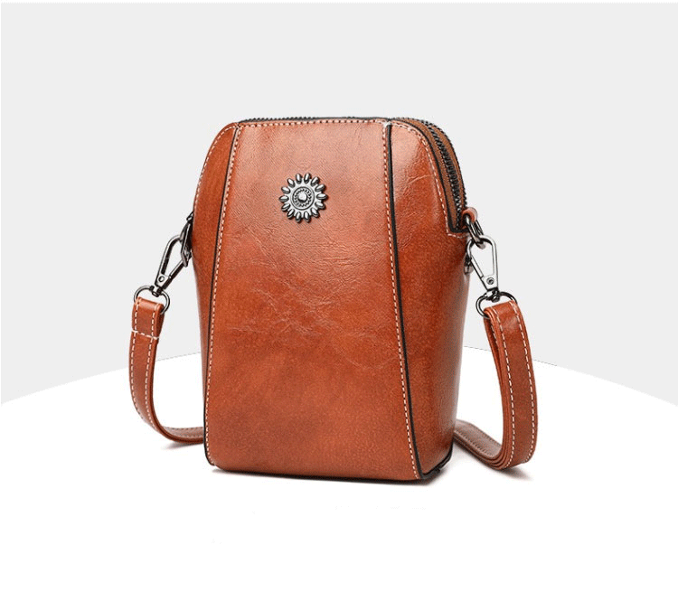 Wilma - Vintage Grace Leather Bag