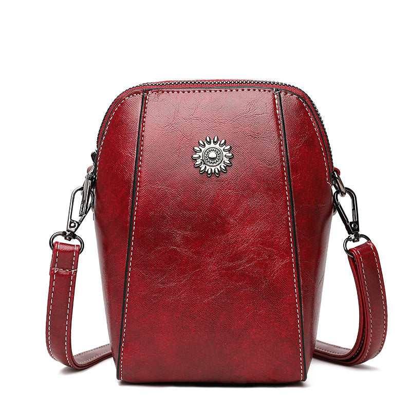 Wilma - Vintage Grace Leather Bag